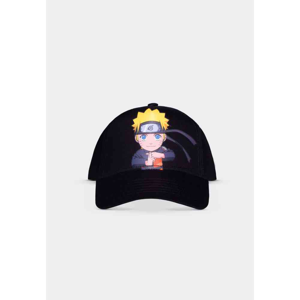 Naruto - Naruto Hand Sign Snapback pet kinderen - Zwart